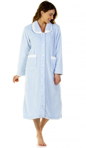Button up hotsell housecoat